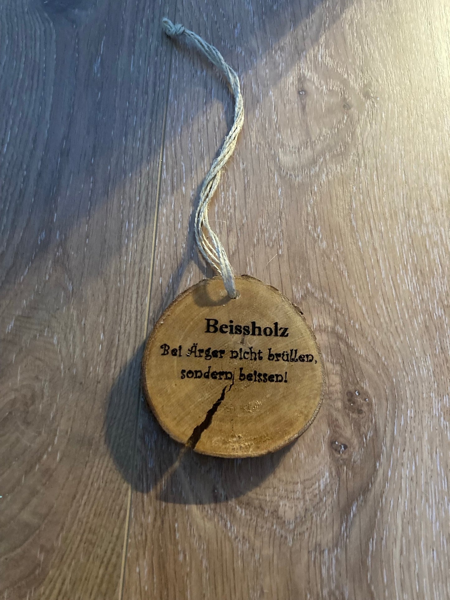 Beissholz Bei Ärger nicht brüllen, sondern beissen