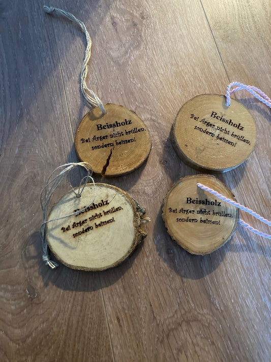 Beissholz Bei Ärger nicht brüllen, sondern beissen