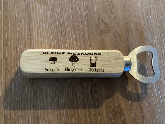 Bieröffner kleine Pilzkunde