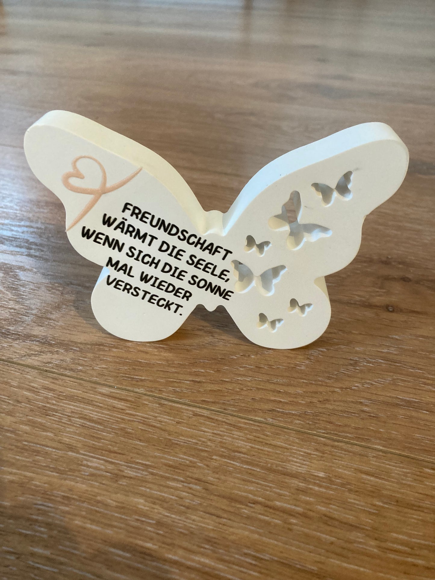 Deko Schmetterling Freundschaft