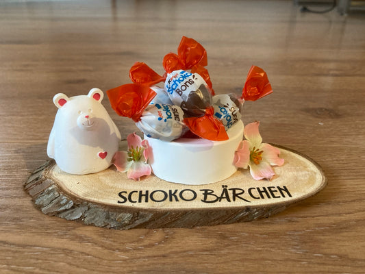 Bärchen gegossen Schokobärchen