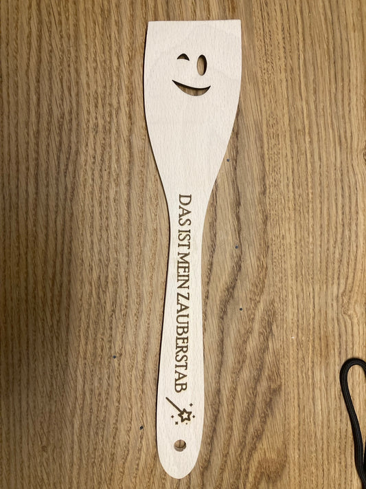 Pfannenwender Das ist mein Zauberstab