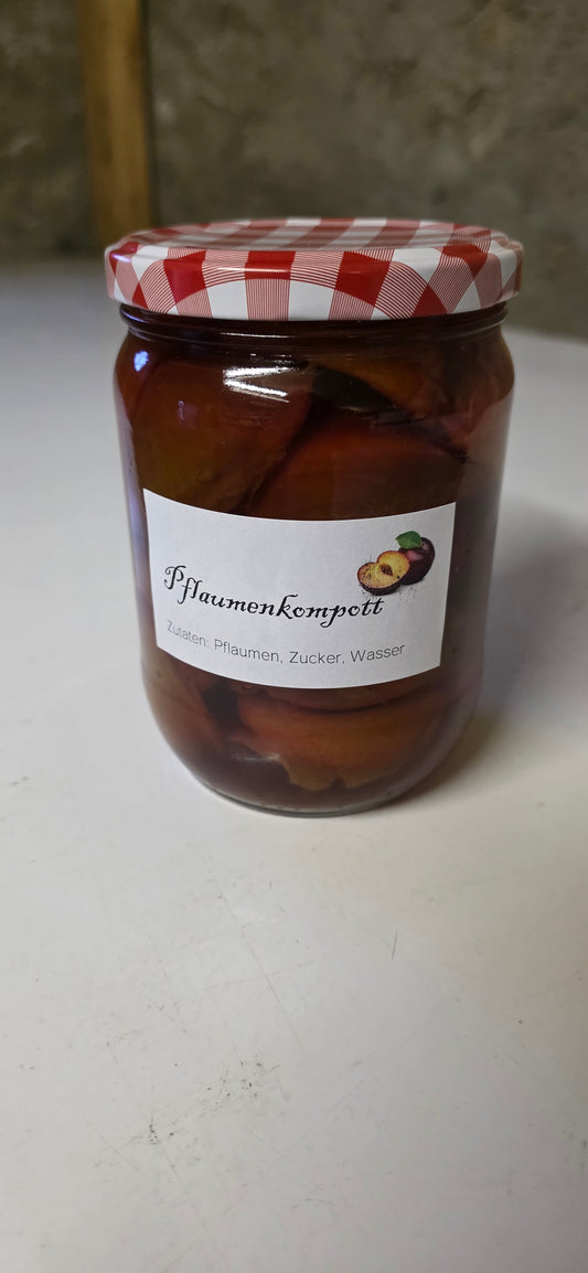 Pflaumenkompott
