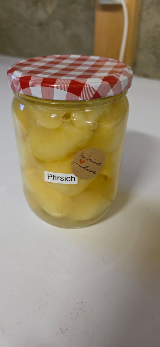 Pfirsich Eingemacht