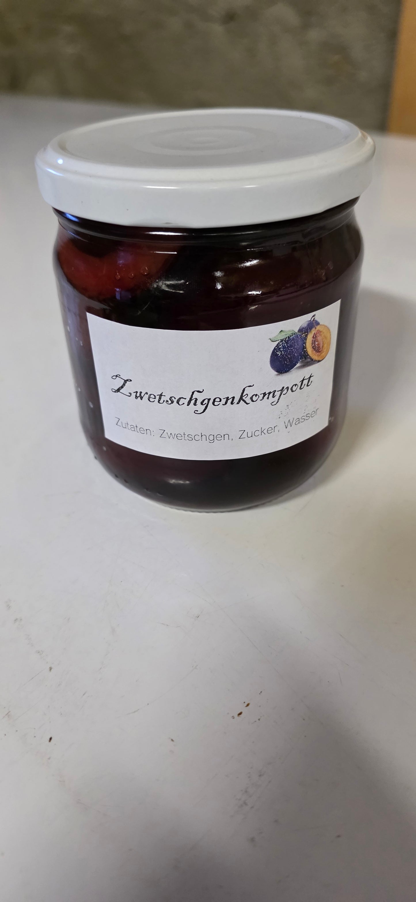 Zwetschgenkompott