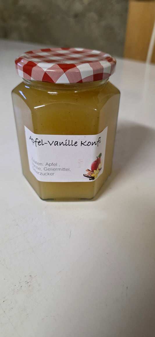 Apfel-Vanille Konfi