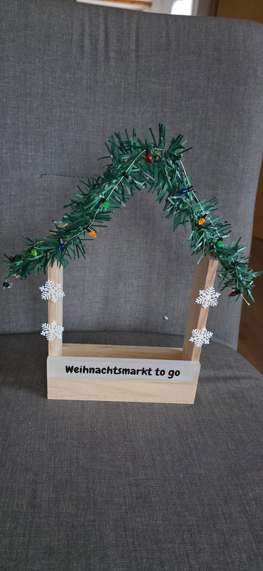Weihnachtsmarkt to go Lichterkette
