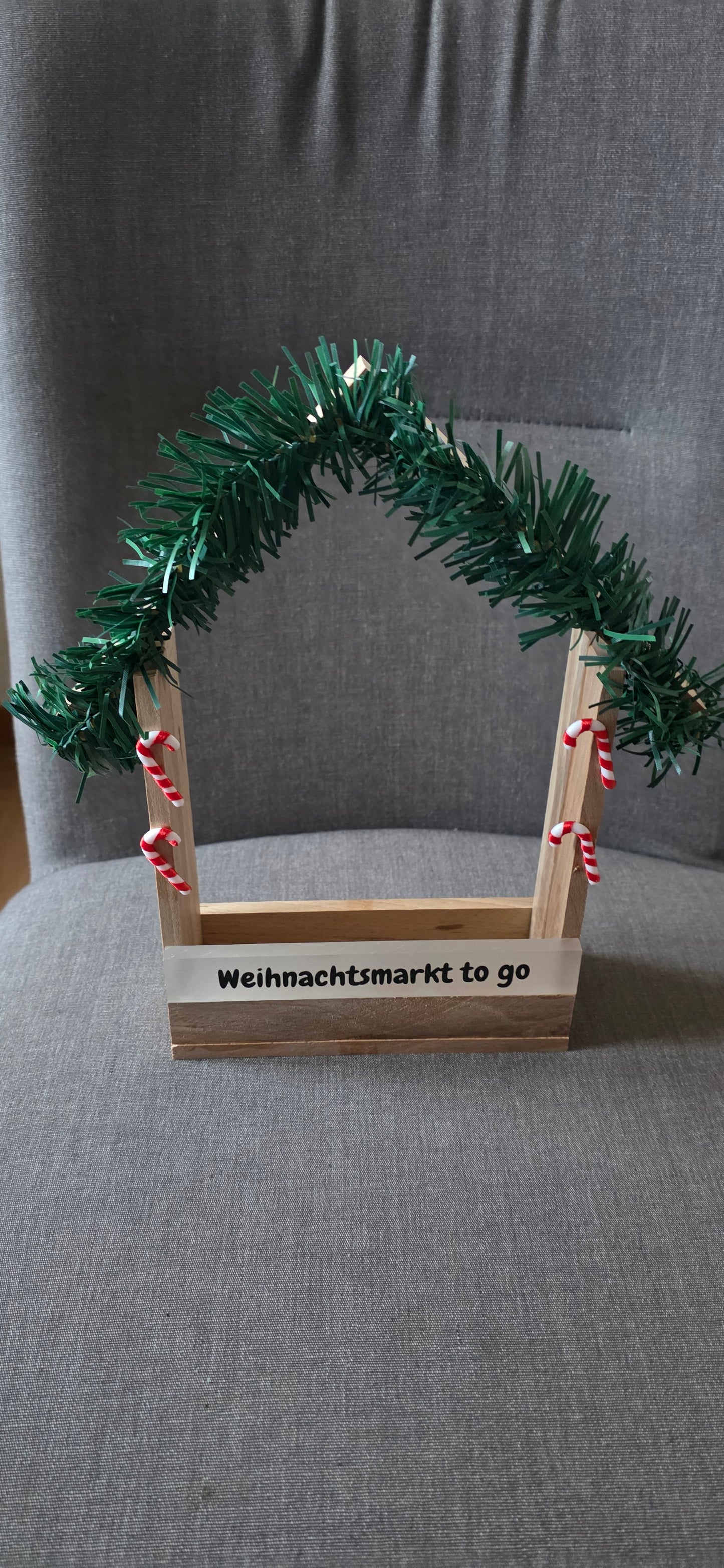 Weihnachtmarkt to go Zuckerstangen