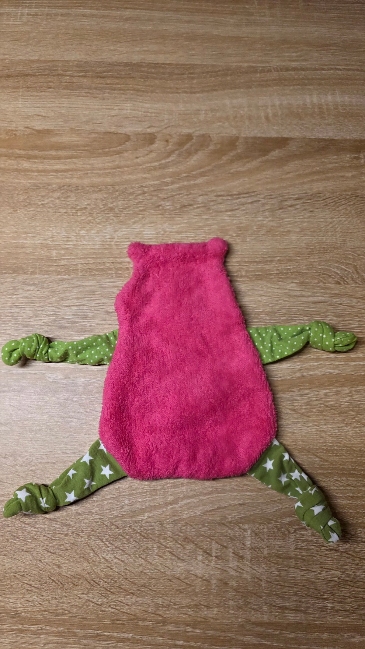❤️ Süsses Knister-Nilpferd – handgemacht mit Liebe 🦛