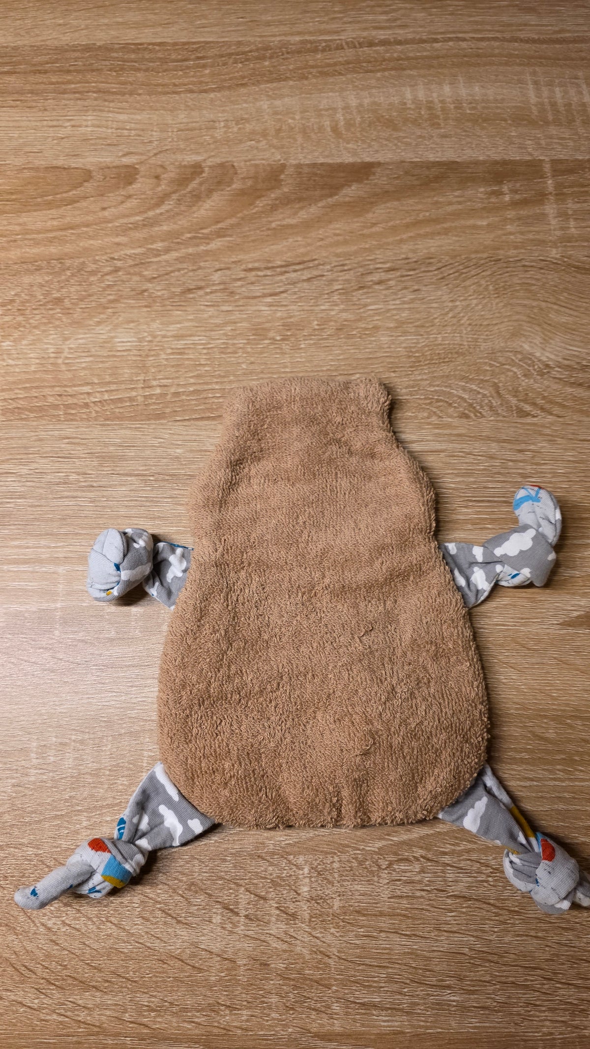 ❤️ Süsses Knister-Nilpferd – handgemacht mit Liebe 🦛