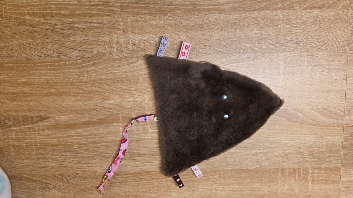 🐭💕 Süsse Knistermaus mit Nuggi-Schwänzchen 💕