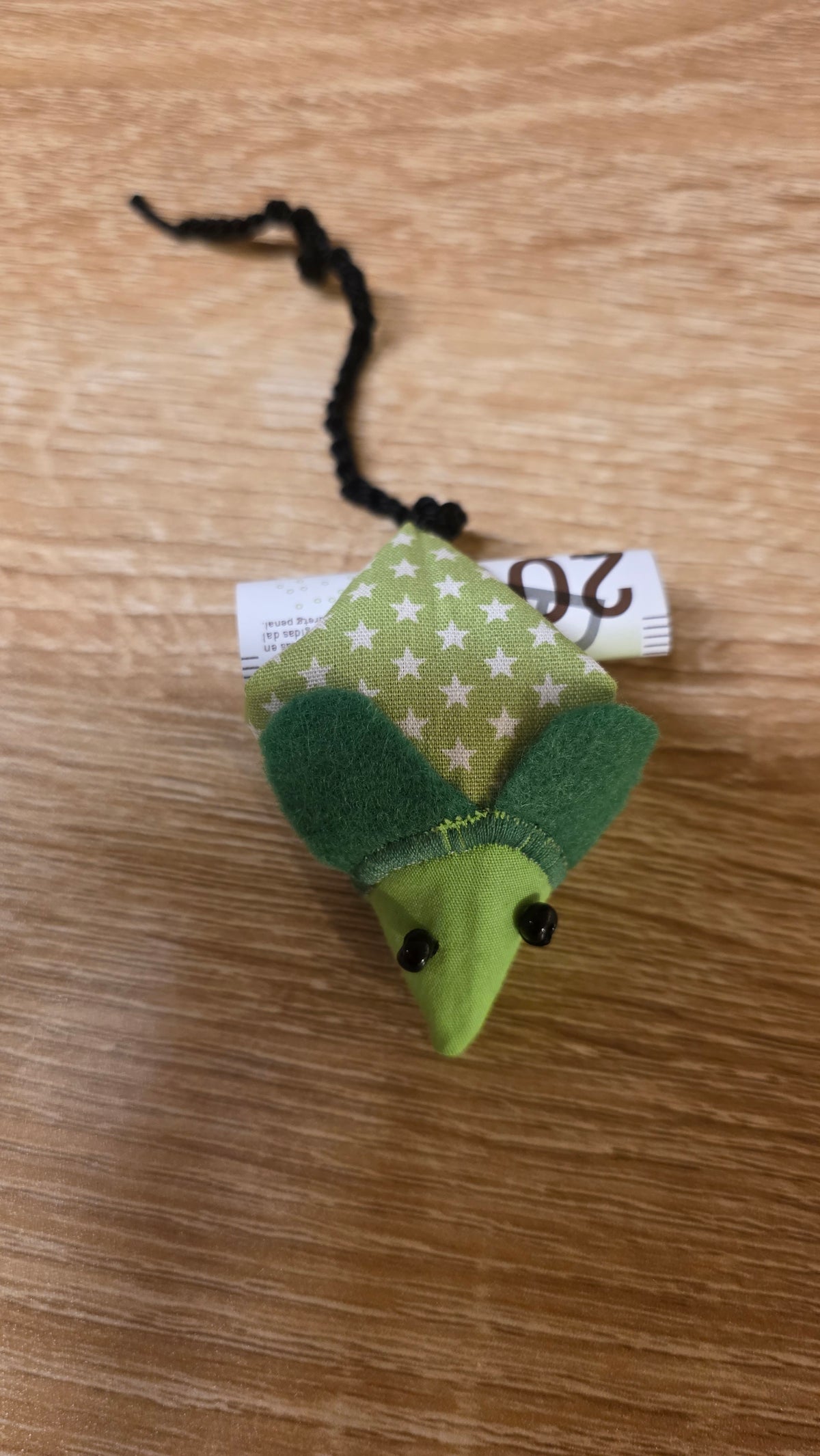 🐭💚 Handgemachte Geldmaus – ein süsses Geldgeschenk! 💚🐭